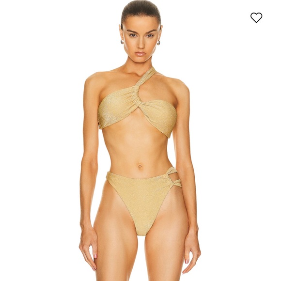 Cult Gaia Charmaine One Shoulder Bikini - Picture 1 of 10